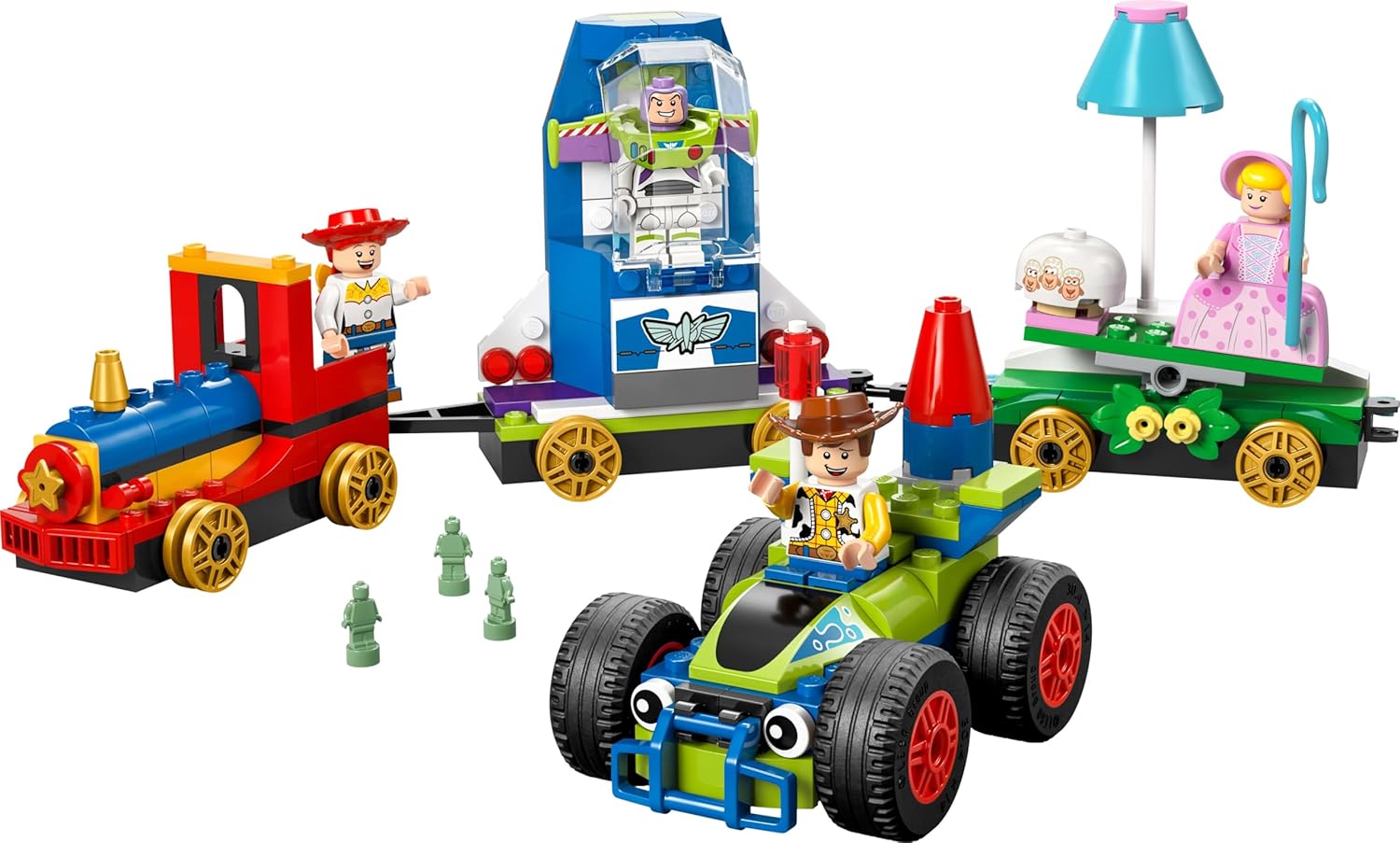 LEGO® Disney 43264 Partyzug und das Auto RC aus Toy Story Person, Maschine, Rad, Spielzeug