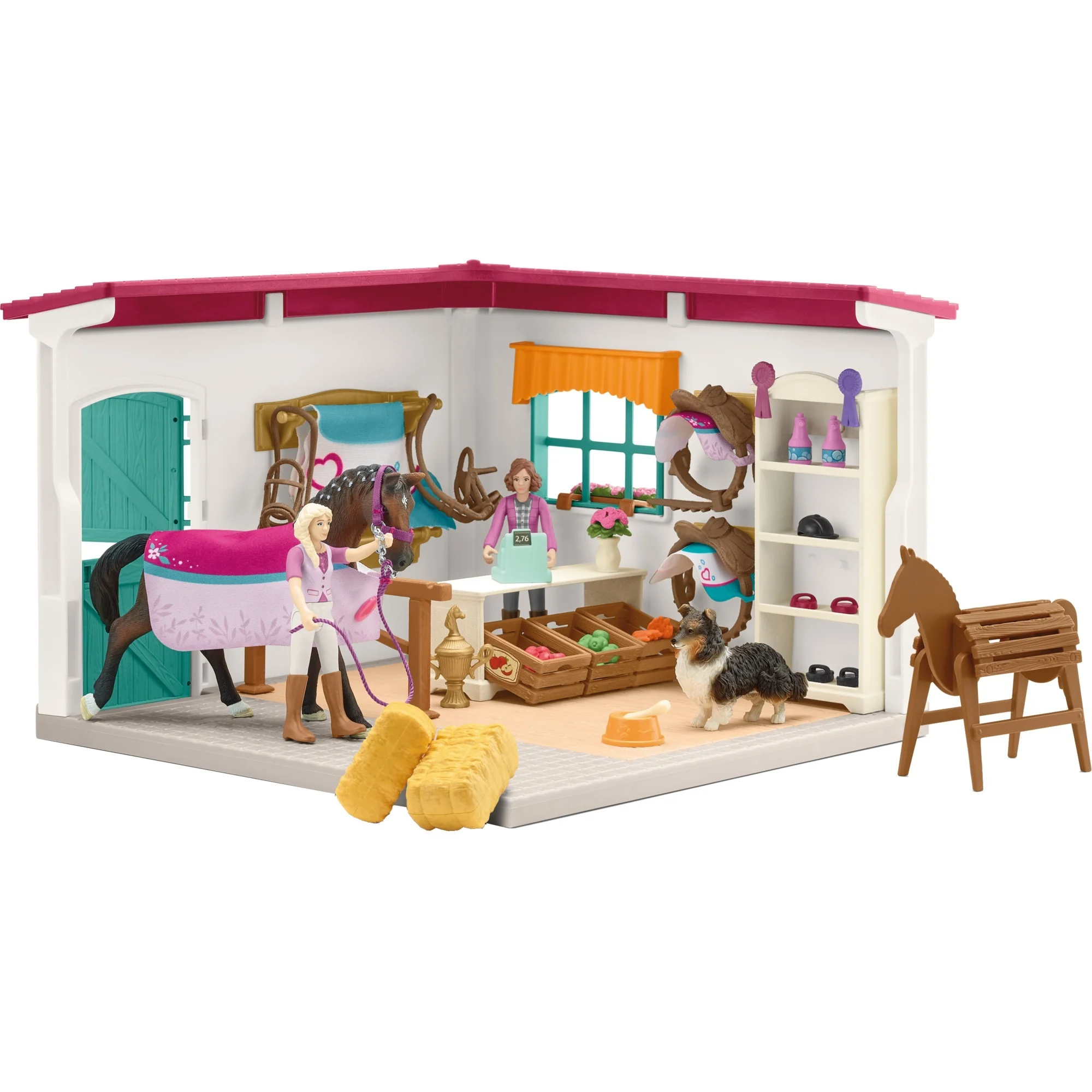schleich, Horse, Club, 42568, Reitshop schleich Horse Club 42568 Reitshop