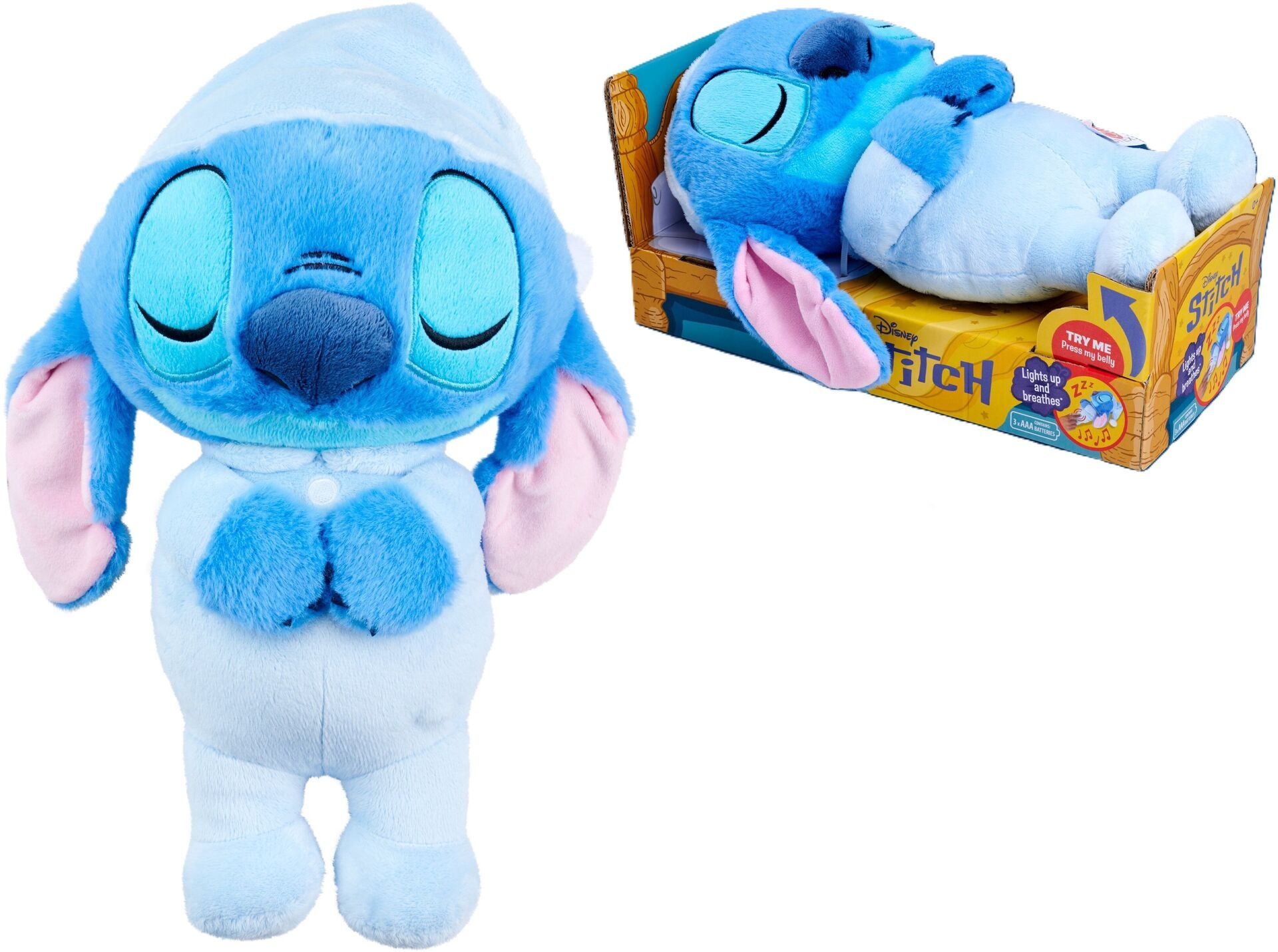 Produktfoto - SIMBA - Disney Schlafender Stitch, 31cm - Modell SIMBA 6315870637 Produktbild fuer Online-Shop