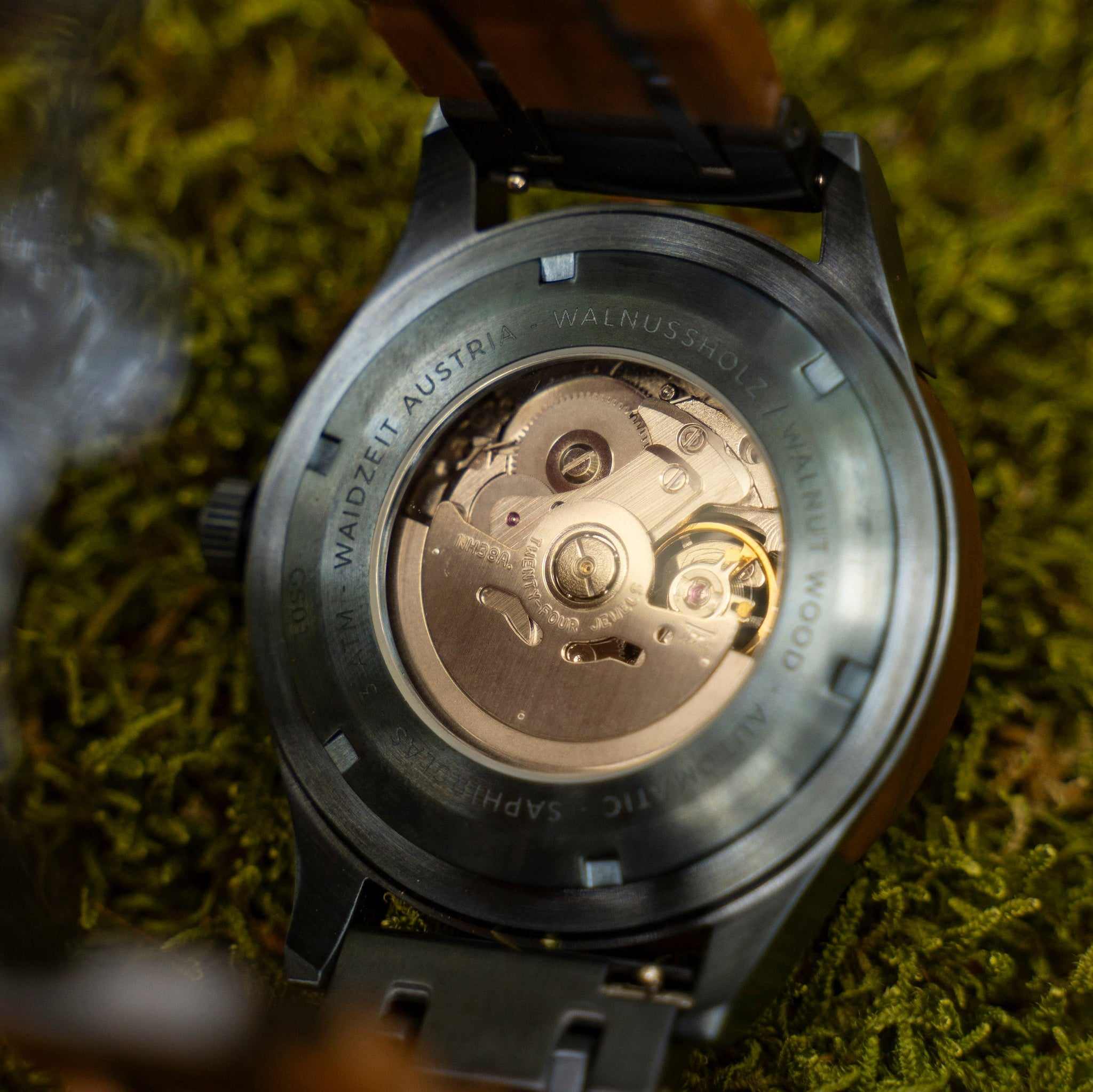 WAIDZEIT GS01W Herrenuhr Gebirgsee Automatik