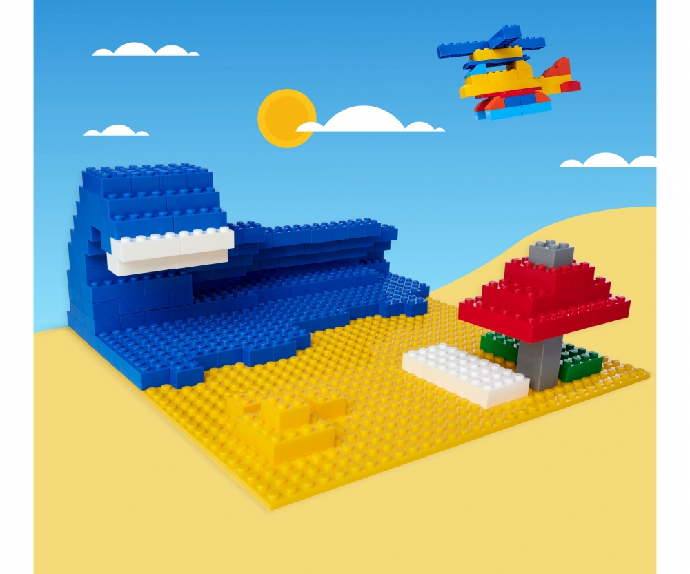 Androni Blox 4x Bauplatte je 25x25cm Androni Blox 4x Bauplatte je 25x25cm