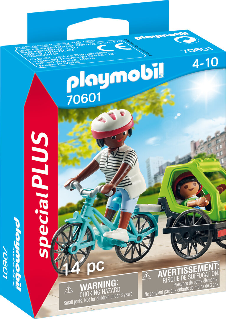 PLAYMOBIL 70601 Fahrradausflug PLAYMOBIL, 70601, Fahrradausflug, Rad, Person, Fahrrad, Helm, Gesicht