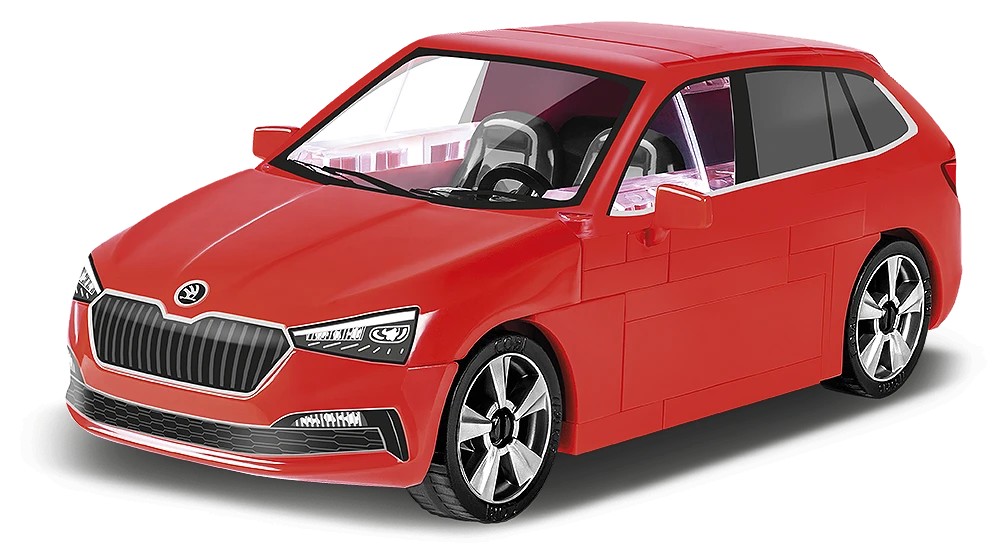 COBI 24582 Škoda Scala 1.0 TSI – Klemmbausteine Modellauto im Maßstab 1:35