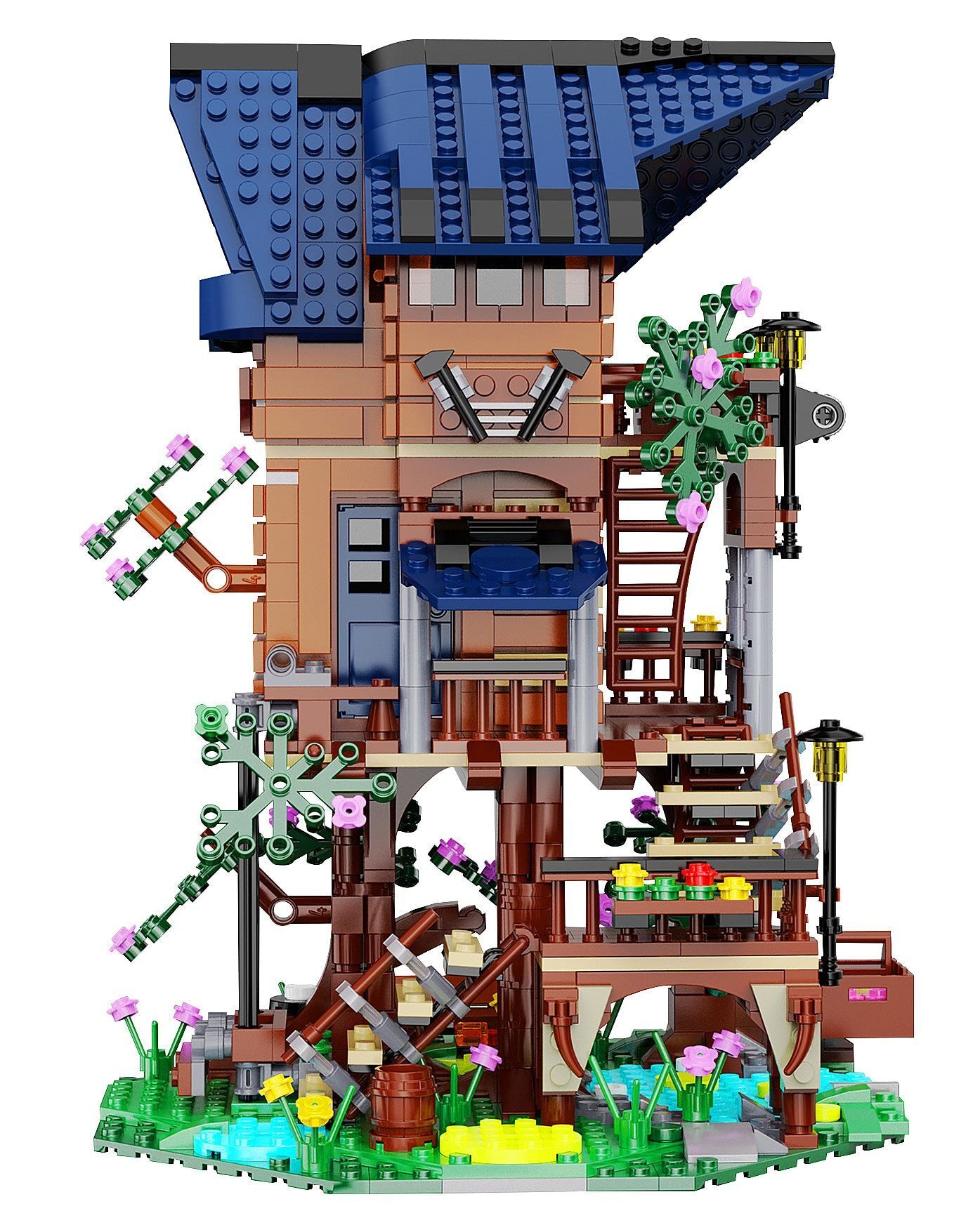 Produktfoto - Jamara e.K. - CaDA Baumhaus 4 Jahreszeiten Bricks - Modell JAMARA 402866