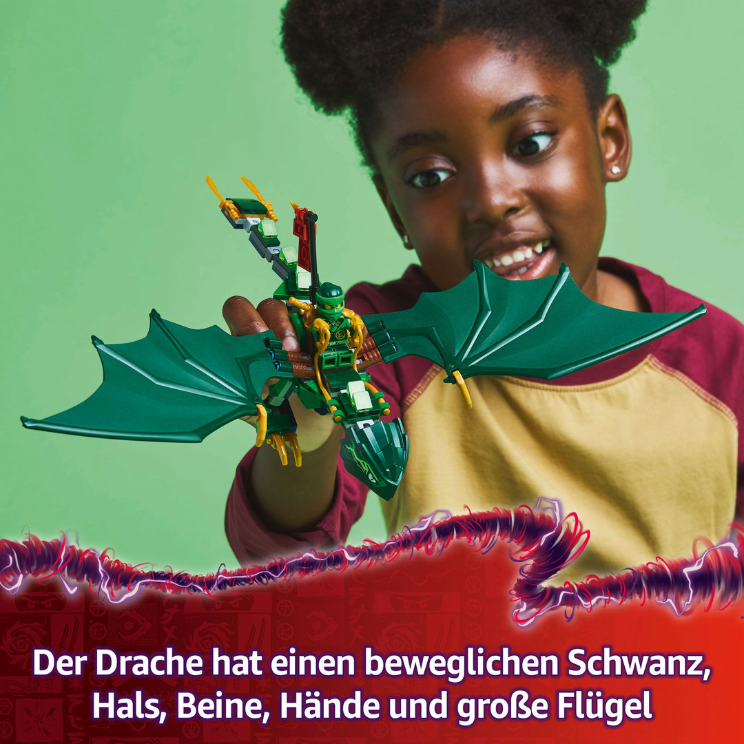 LEGO® NINJAGO® Lloyds grüner Walddrache 71829