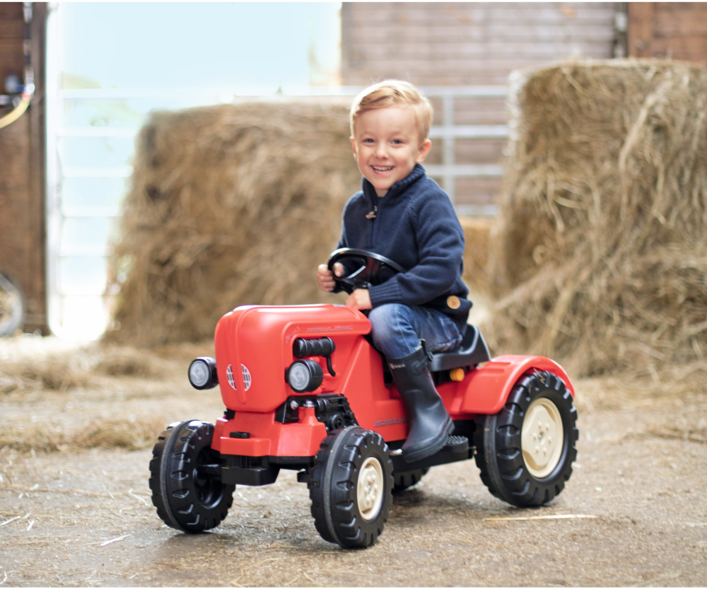 BIG Porsche Diesel Junior Kindertraktor
