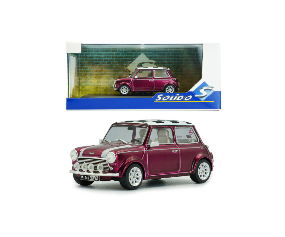 Solido 1:43 Mini Cooper Sport purple 1997