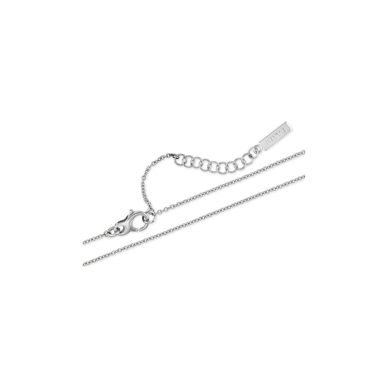 JETTE S.88336054 KETTE M. HERZANHÄNGER, SILBER