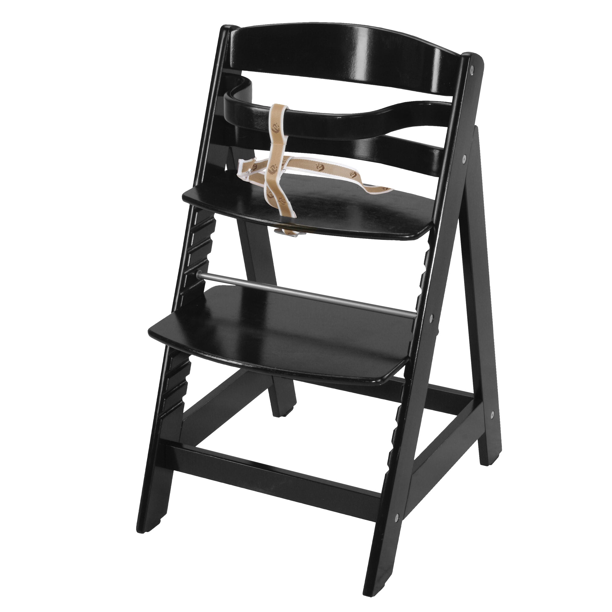 Roba 7562S Treppenhochstuhl schwarz - Bild 1 Roba 7562S Treppenhochstuhl schwarz - schwarz - Hochstuhl - Produktbild 1