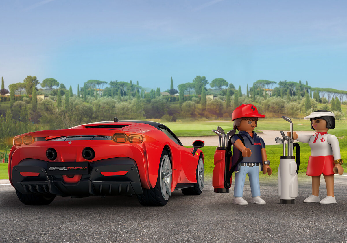 PLAYMOBIL 71020 Ferrari SF90 Stradale Rad, Auto, Sprach, Leichtmetallfelge, Person