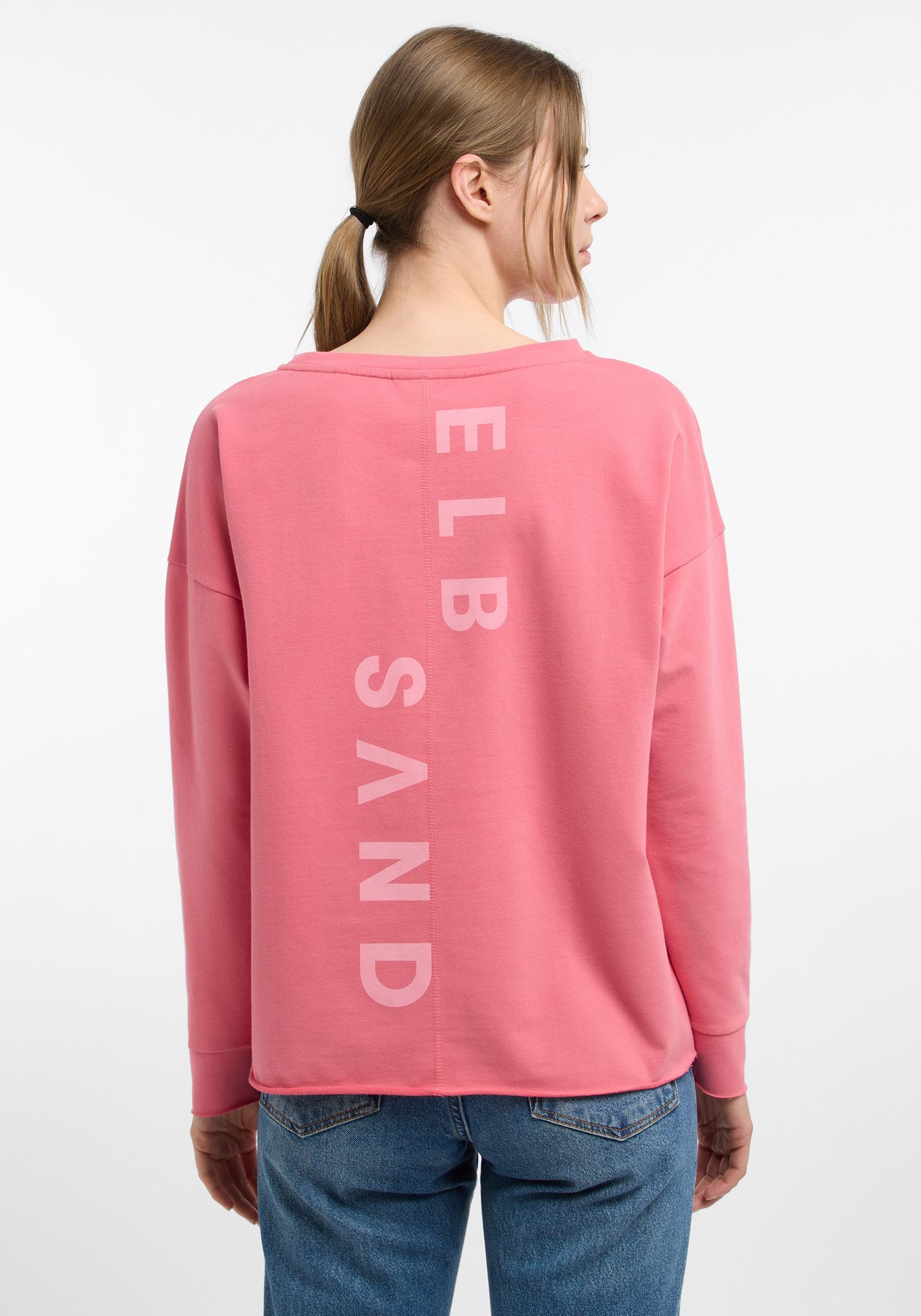 Elbsand Riane Pullover in Hellrosa