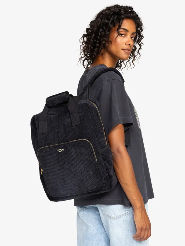 ROXY Feeling Good - Kleiner Kord-Rucksack für Frauen