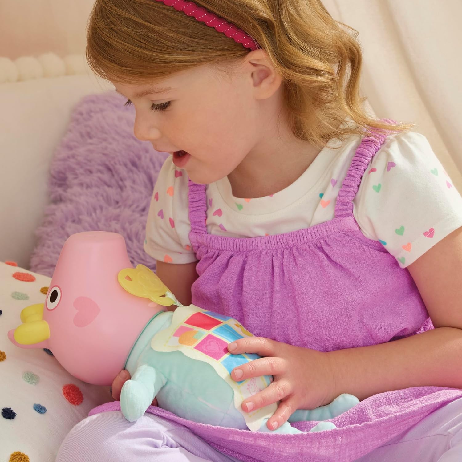 Peppa Pig Oinks And Snuggles Feature Item Gesicht, Kopf, Person, Kind, Mädchen