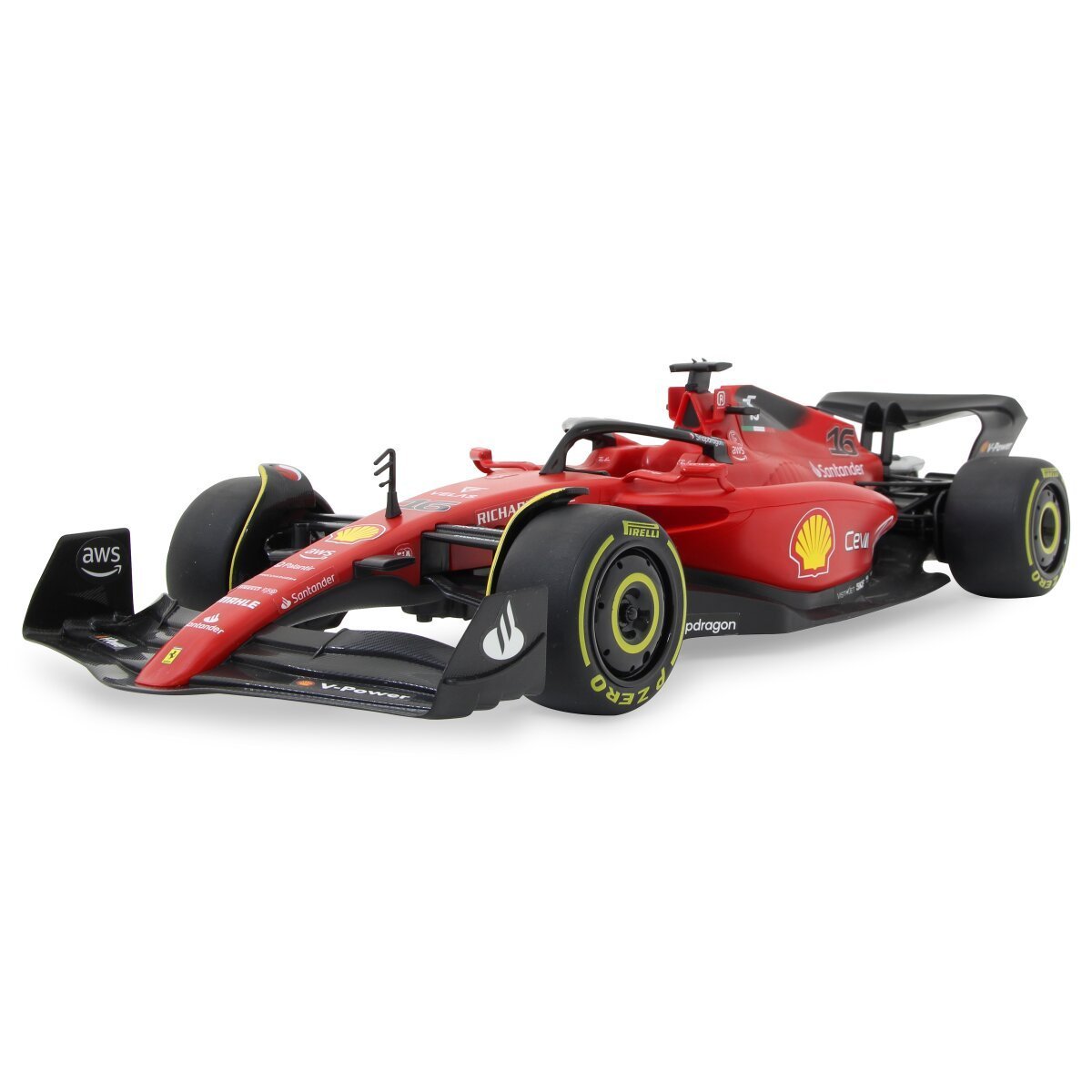 JAMARA Ferrari F1-75 1:12 rot 2,4GHz ab 6 Jahren JAMARA Ferrari F1-75 1:12 rot 2,4GHz ab 6 Jahren
