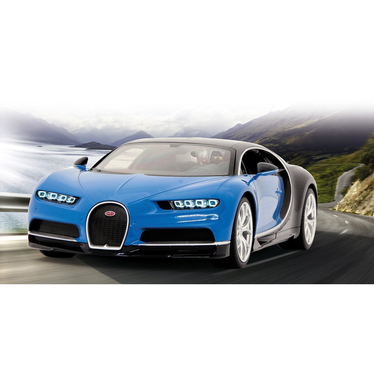 JAMARA Bugatti Chiron 1:14 blau 2,4GHz ab 6 Jahren JAMARA Bugatti Chiron 1:14 blau 2,4GHz ab 6 Jahren
