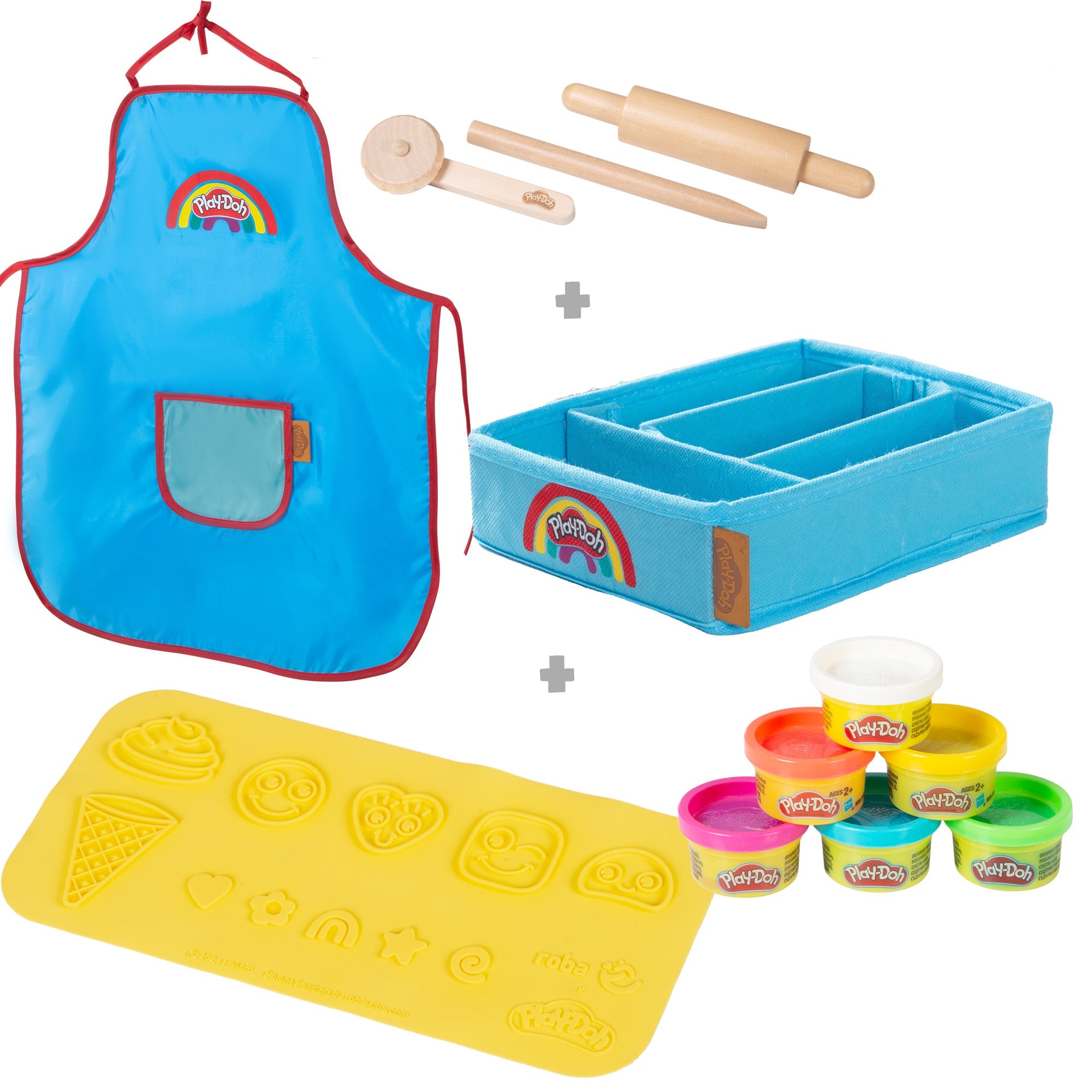Roba 98155PD13 Spielset "roba x Play-Doh" PlayDoh bunt – Motorik & Lernen - Bild 2 Roba 98155PD13 Spielset "roba x Play-Doh" PlayDoh bunt – Motorik & Lernen - Produktbild 2