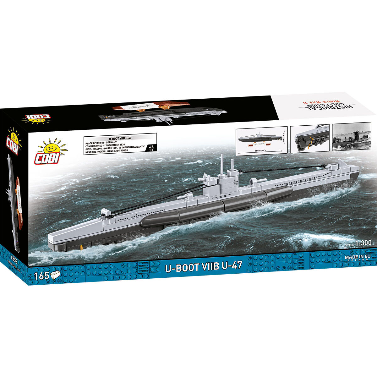 COBI 4858 - Deutsches U-BOOT U-47 - Bild 2 COBI 4858 - Deutsches U-BOOT U-47 - Bild 2