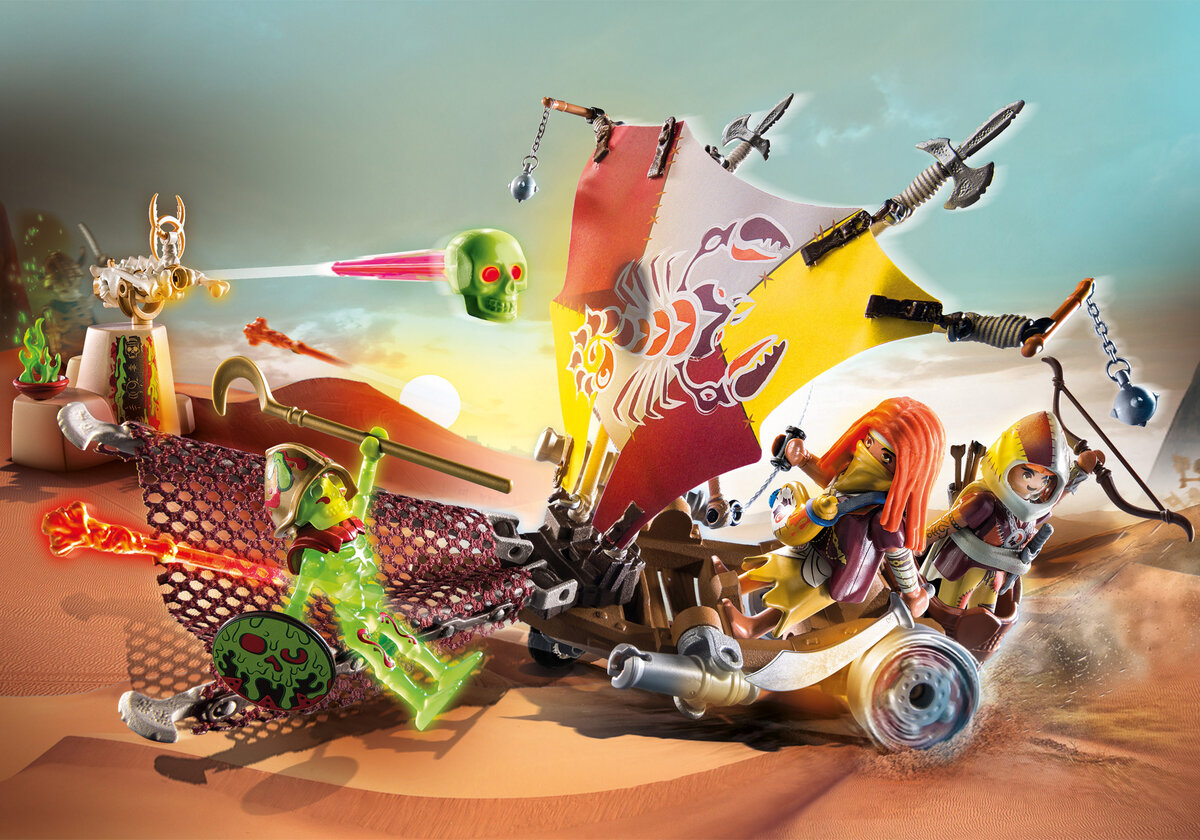 PLAYMOBIL 71026 Sal'ahari Sands - Dünensurfer Person, Kunst