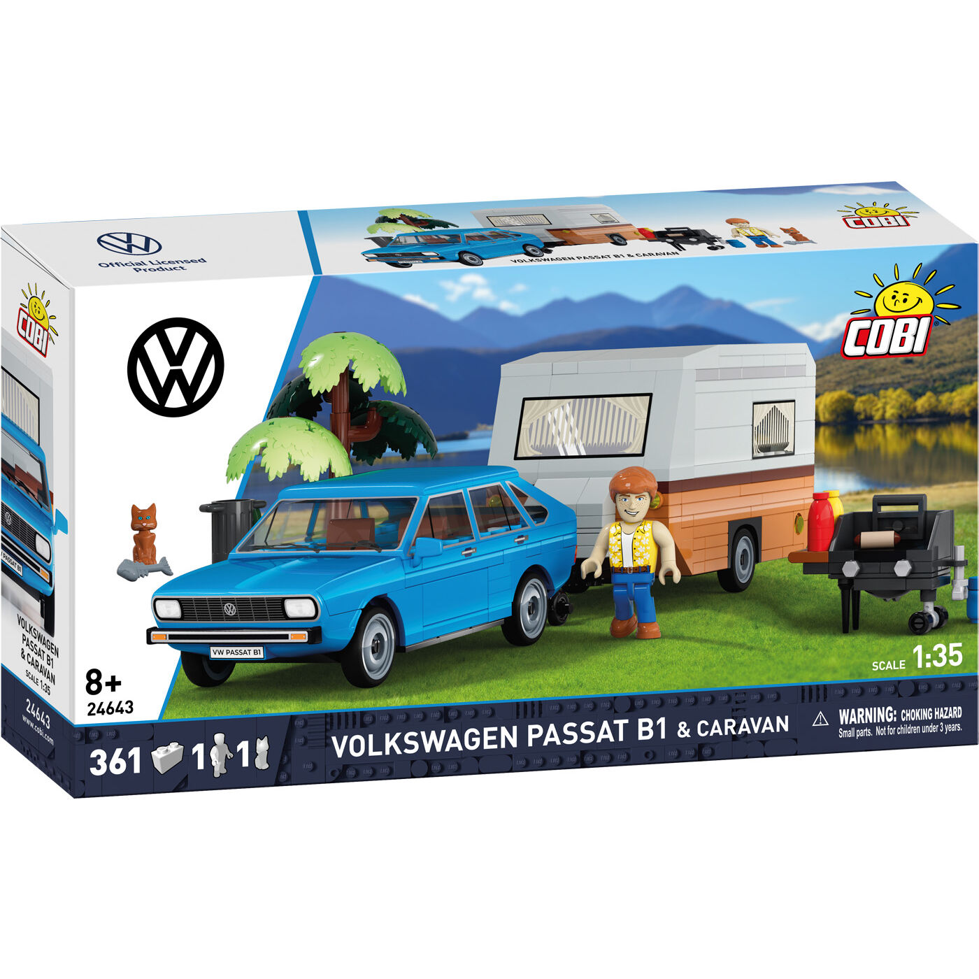 COBI 24643 - PASSAT B1 W/caravan COBI 24643 - PASSAT B1 W/caravan