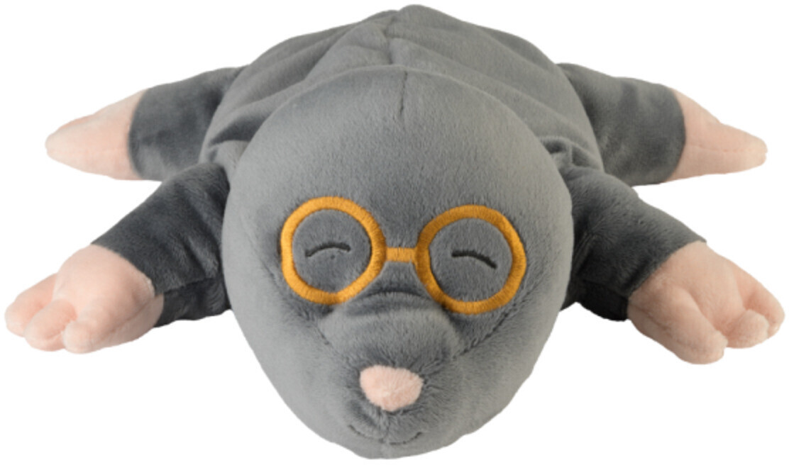 Warmies® Schlafender Maulwurf Plüsch, Spielzeug