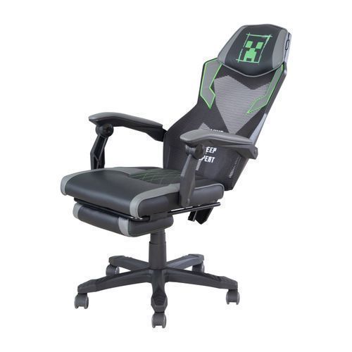 Roba 827132MC Gamingstuhl 'Minecraft' gepolstert - hoehenverstellbar mit Fussstuetze - Produktbild 4