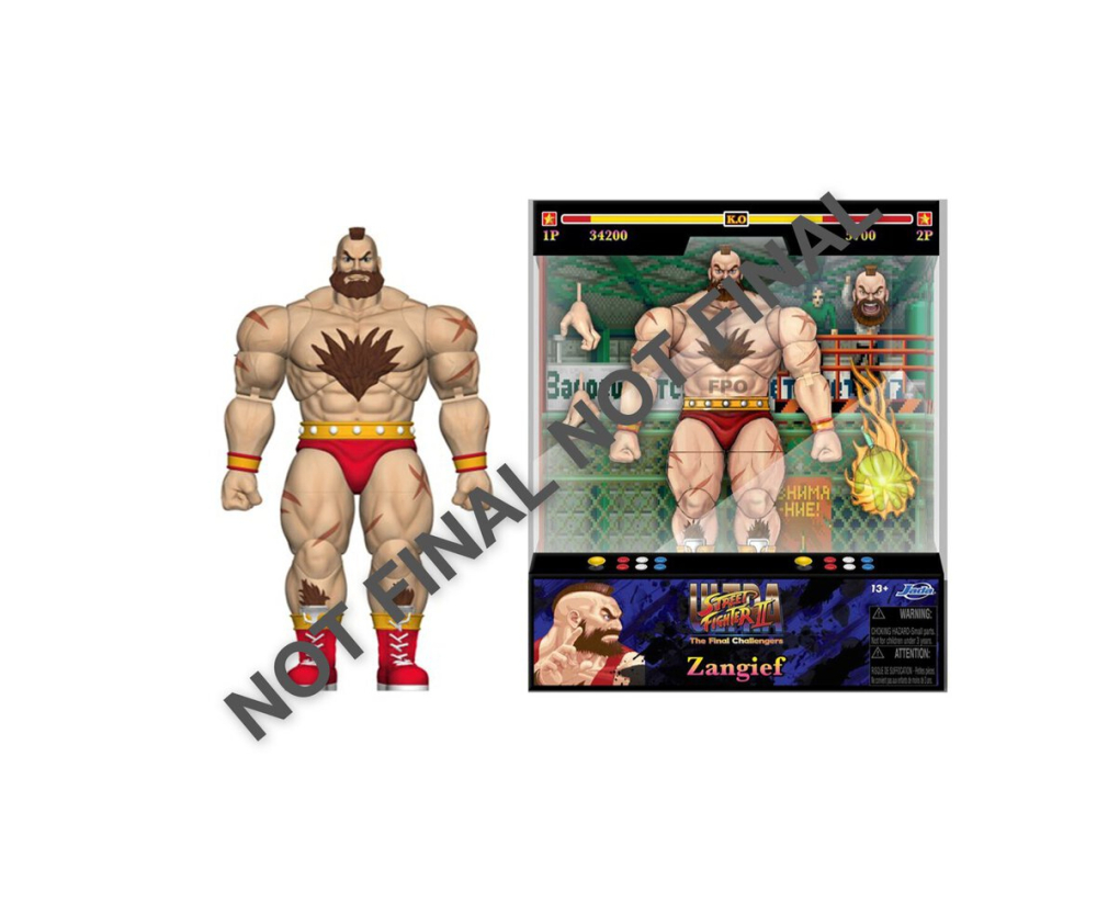 Jada Street Fighter II Zangief 6" Figure