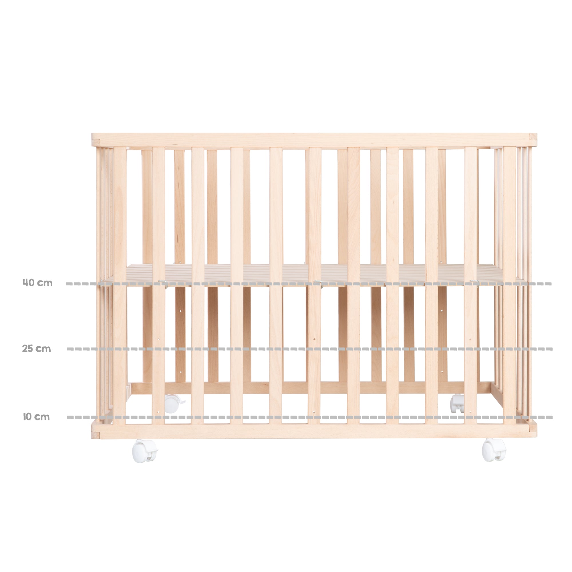 Roba 0241NAS145A Laufgitter 100x75 Jumbo twins grau natur lackiert - Bild 7 Roba 0241NAS145A Laufgitter 100x75 Jumbo twins grau natur lackiert - Produktbild 7