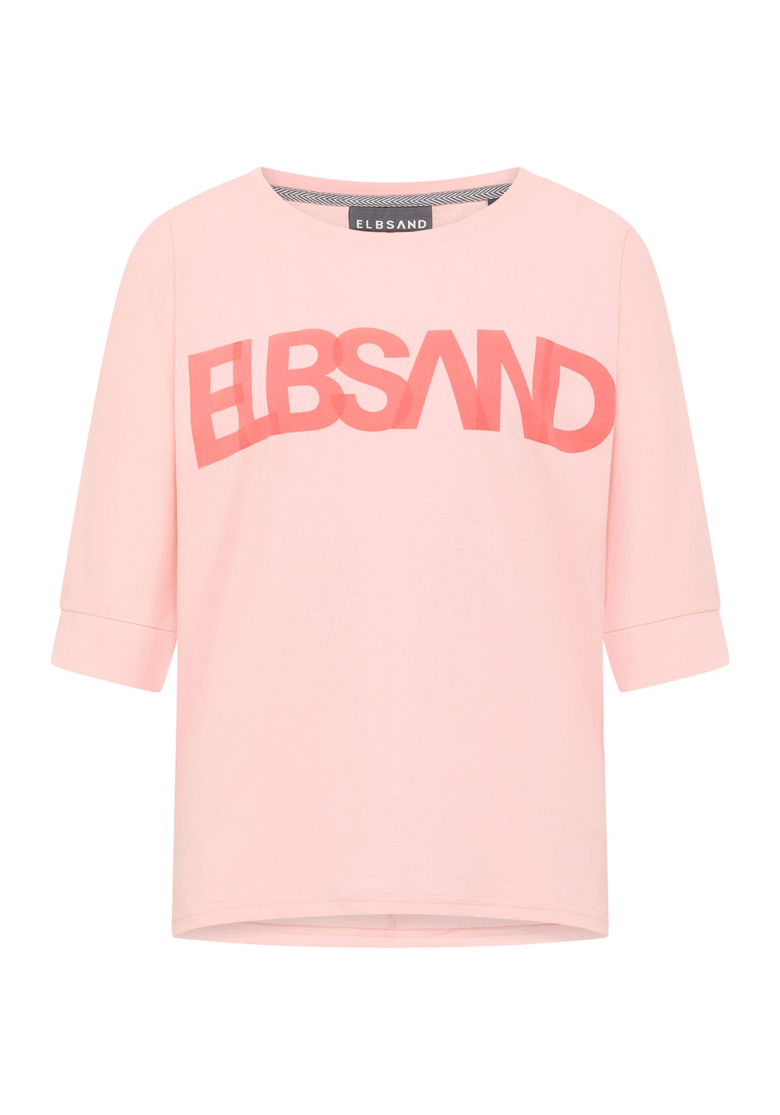 Elbsand Imani T-Shirt Oversize in Pink, Produktfoto 1.