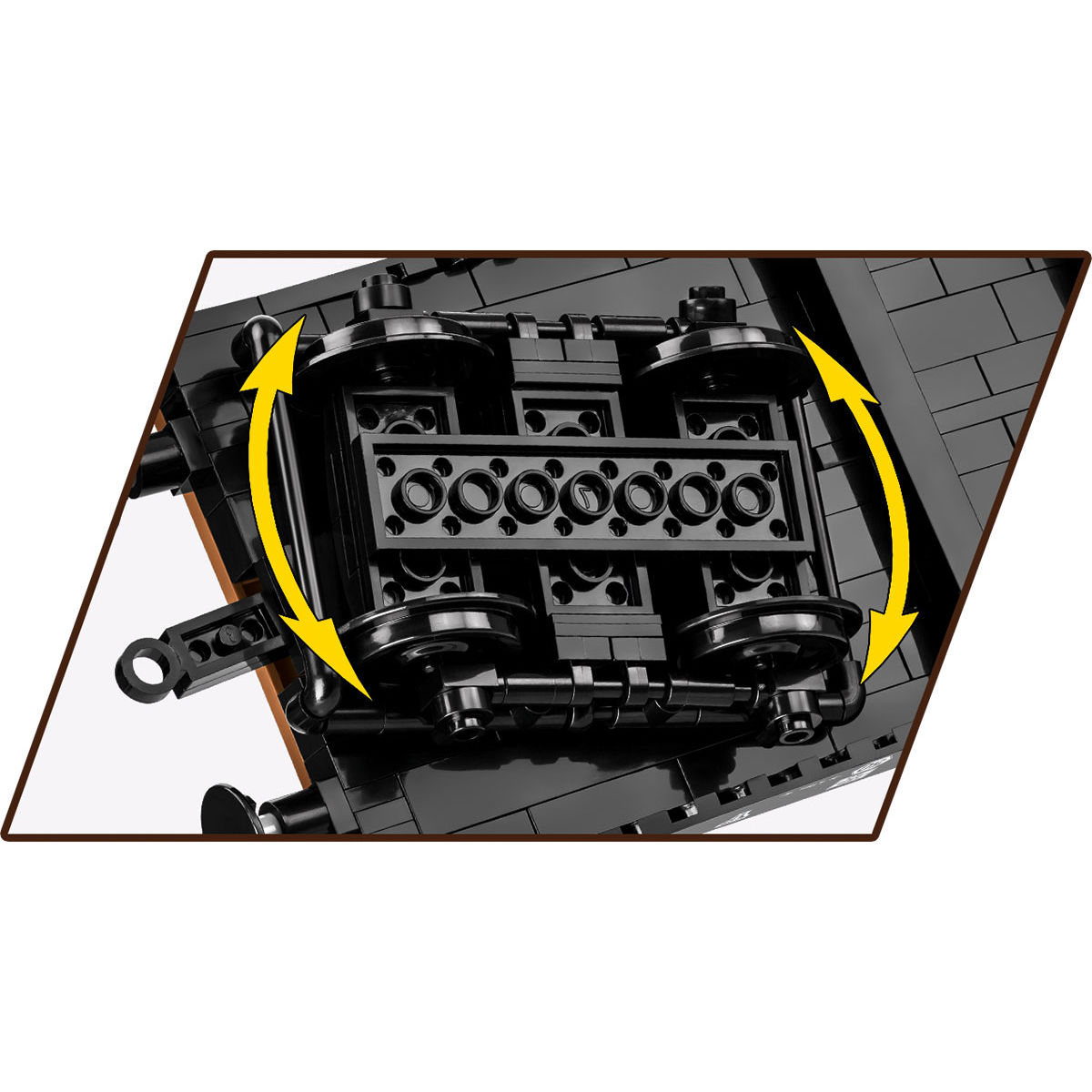 COBI 6284 - GERMAN RAILW. SCHW. PLATTW. SCALE 1:35 - Bild 10