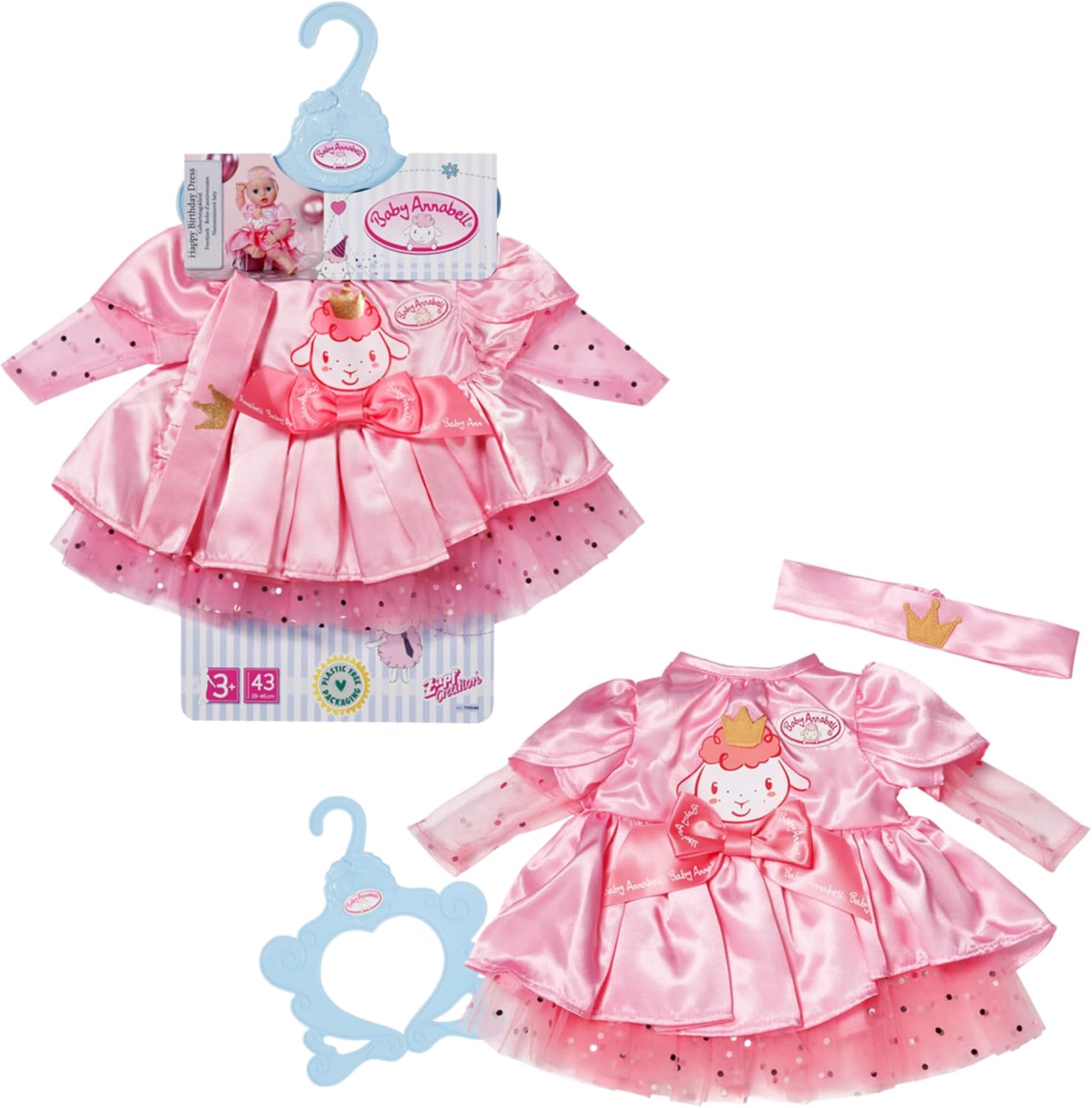 Baby Annabell Happy Birthday Kleid