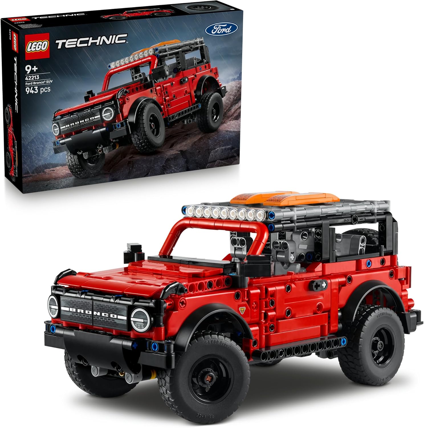 LEGO Technic 42173 Mercedes-AMG F1 W14 E Performance Pull-Back Rennwagen in Schwarz