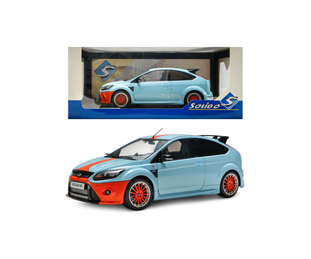Solido 1:18 Ford Focus RS blau