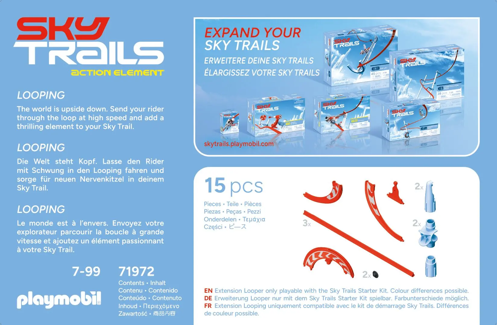 PLAYMOBIL 71972 Sky Trails: Looping PLAYMOBIL 71972 Sky Trails: Looping