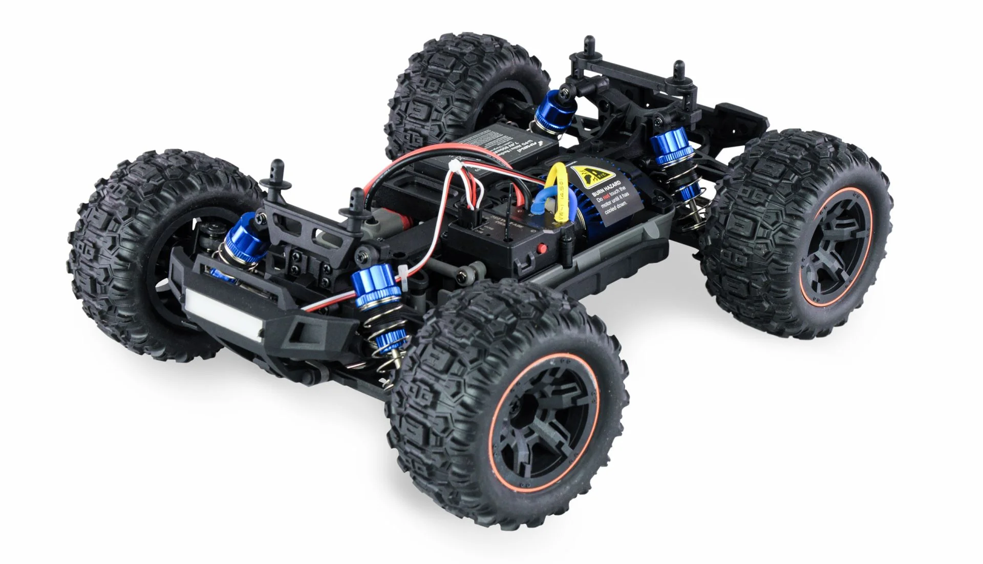 AMEWI Hyper GO Truggy brushed 4WD 1:16 RTR blau/grün RC auto