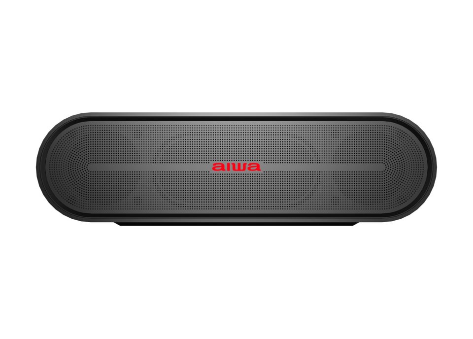 Aiwa_SB-X350J_Bluetooth-Lautsprecher_(A2DP_Bluetooth,_aptX_Bluetooth,_AVRCP_Bluetooth,_20.00_W,_Passiver_Bassstrahler,_aktiver_Auditrieber,_2x_10_Watt), Elektronik, Sprecher