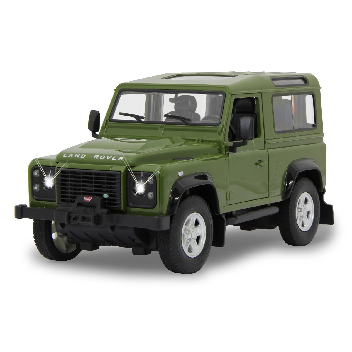 JAMARA Land Rover Defender 1:14 grün 2,4GHz Tür manuell ab 6 Jahren JAMARA Land Rover Defender 1:14 grün 2,4GHz Tür manuell ab 6 Jahren