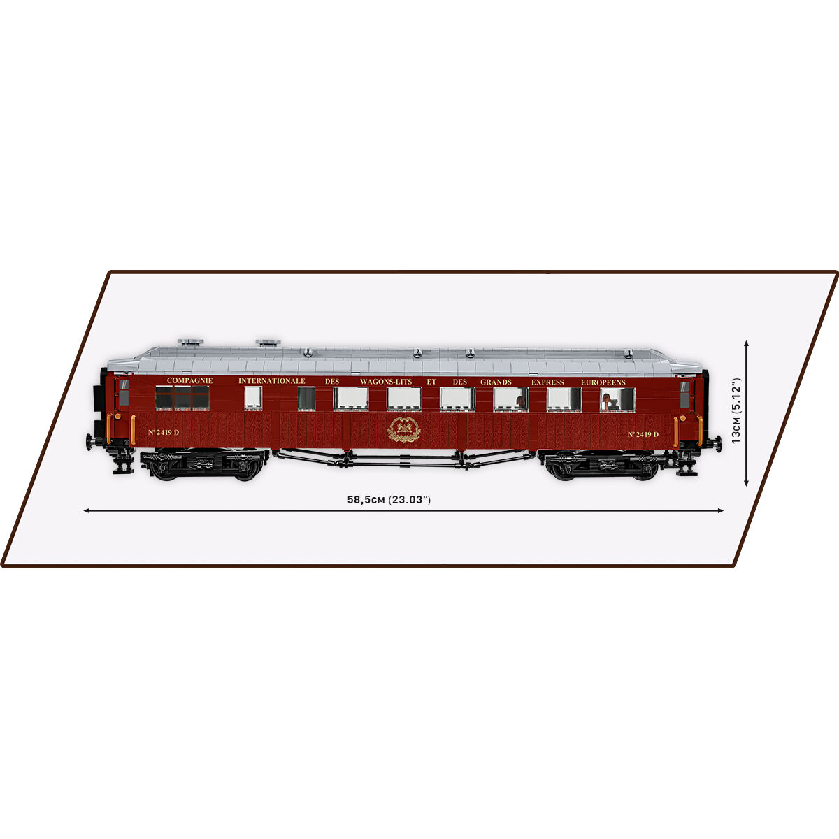 COBI 6289 - Compiègne WAGGON (22 JUNI 1940) - Bild 6