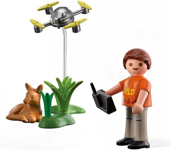 PLAYMOBIL 71880 Rehkitz-Rettung mit Drohne Tierliebe trifft Hightech PLAYMOBIL, 71880, Rehkitz-Rettung, mit, Drohne, Tierliebe, trifft, Hightech
