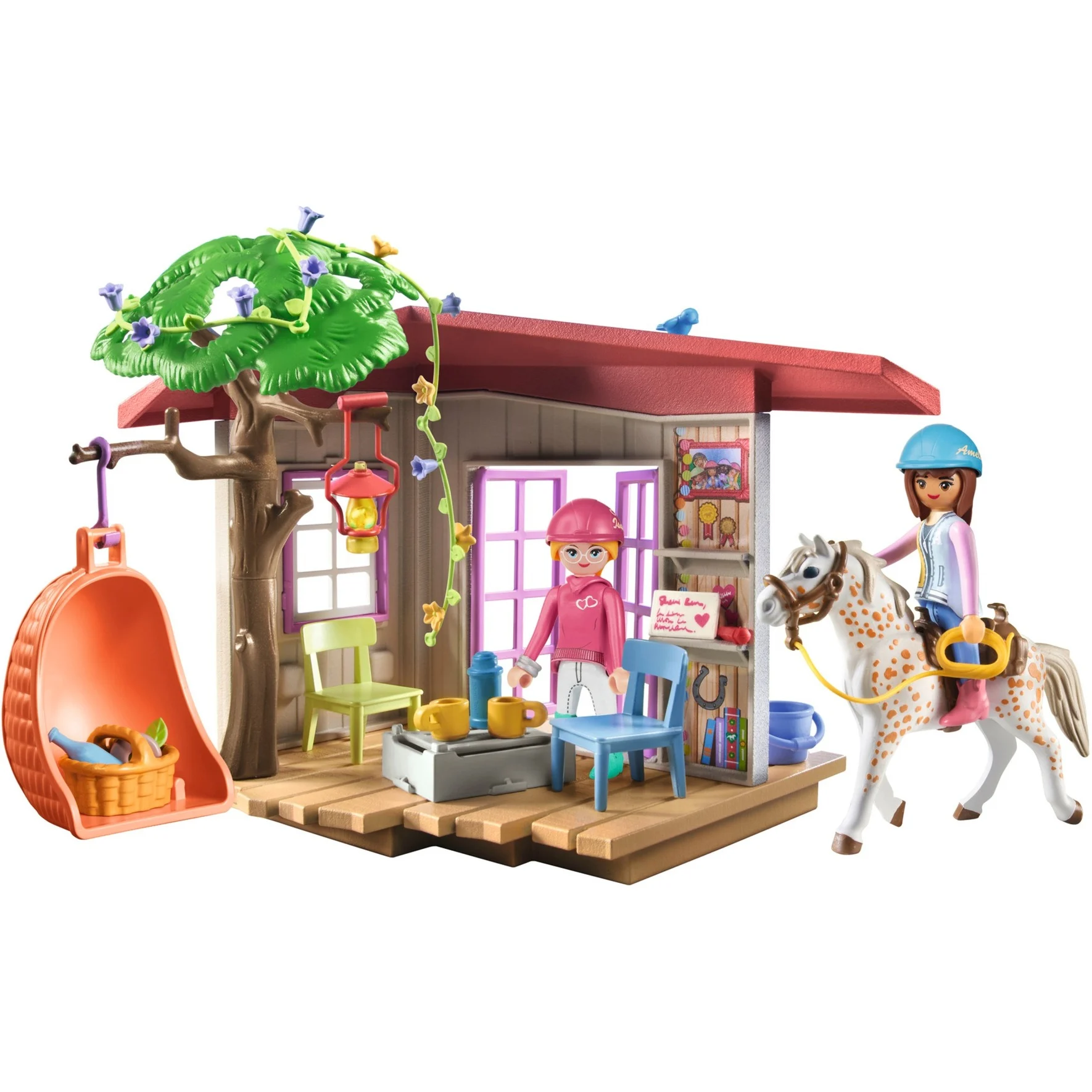 PLAYMOBIL 71638 Geheimes Clubhaus Für Pferdefans PLAYMOBIL 71638 Geheimes Clubhaus Für Pferdefans