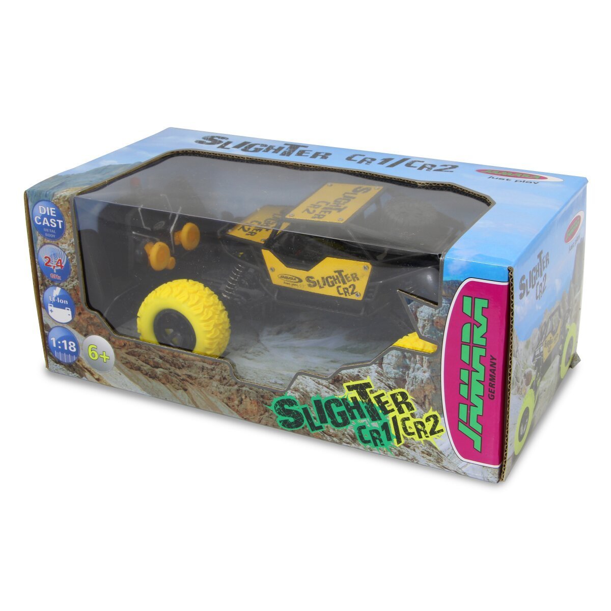 JAMARA Slighter CR2 RC Crawler Diecast gelb 2,4GHz ab 6 Jahren