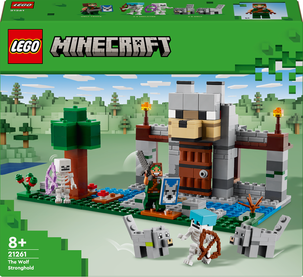 LEGO® Minecraft™ Die Wolfsfestung 21261 Spielzeug