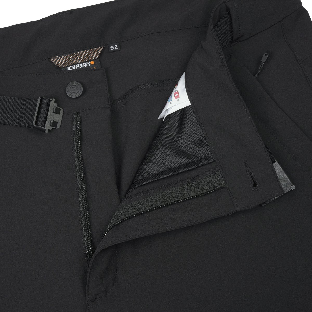ICEPEAK 957113522I BARWICK Outdoor-Hose Herren Schwarz ICEPEAK 957113522I BARWICK Outdoor-Hose Herren Schwarz