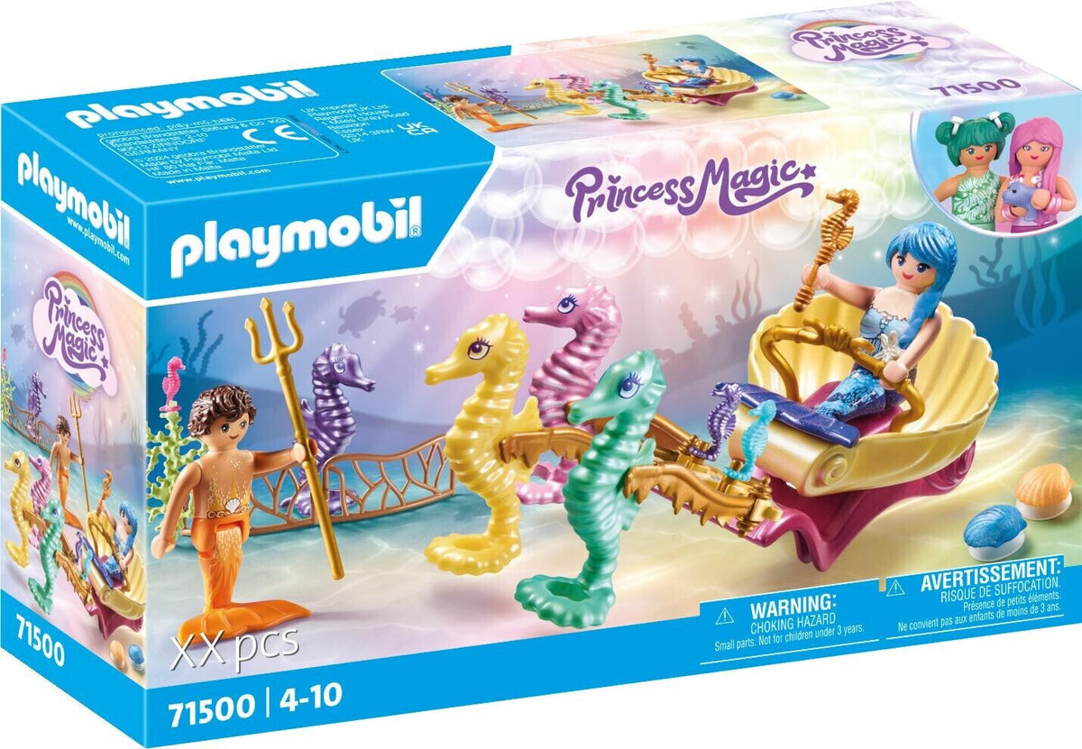 PLAYMOBIL 71500 Meerjungfrauen-Seepferdchenkutsche PLAYMOBIL, 71500, Meerjungfrauen-Seepferdchenkutsche, Person