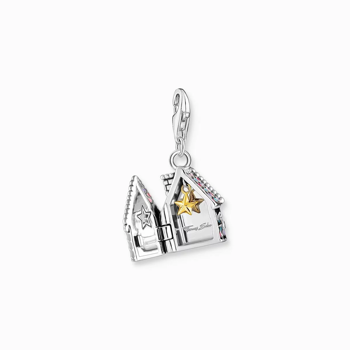 Thomas Sabo Anhänger Charm-Club Mit Haus Bunt Silber 2058-340-7 Thomas Sabo Anhänger Charm-Club Mit Haus Bunt Silber 2058-340-7