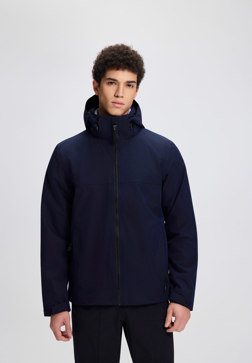 ICEPEAK 956011507I AALEN Regenjacke Herren Dunkelblau Gr. 58 ICEPEAK 956011507I AALEN Regenjacke Herren Dunkelblau Gr. 58