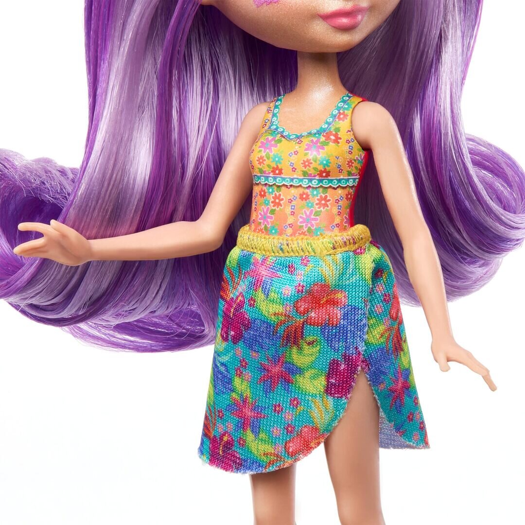 Enchantimals Sabindra Sloth & Tang – Disney‑starker Leniwiec‑Spaß ab 4 J. , Mattel Enchantimals Sunshine Beach Sabindra Sloth Puppe HRX82 Enchantimals – Sabindra Sloth Puppe mit tierischem Freund Tang, abnehmbar, ab 4 J., Mattel, Enchantimals, Sunshine, Beach, Sabindra, Sloth, Puppe, HRX82