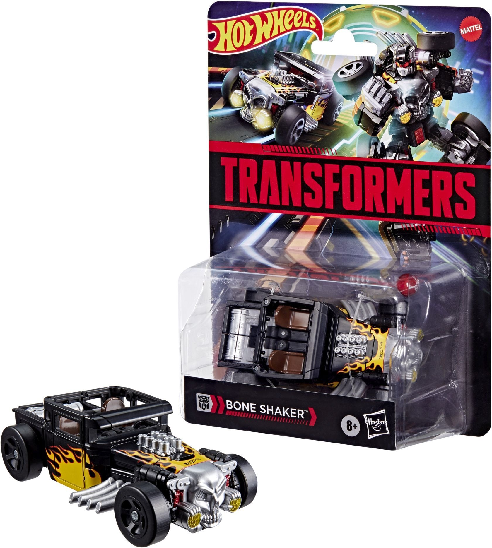 Transformers Collaborative Hot Wheels X Transformers Bone Shakerä - Hasbro - HASBRO G11815X0 Produktfoto - Hasbro - Transformers Collaborative Hot Wheels X Transformers Bone Shakerä - Modell HASBRO G11815X0
