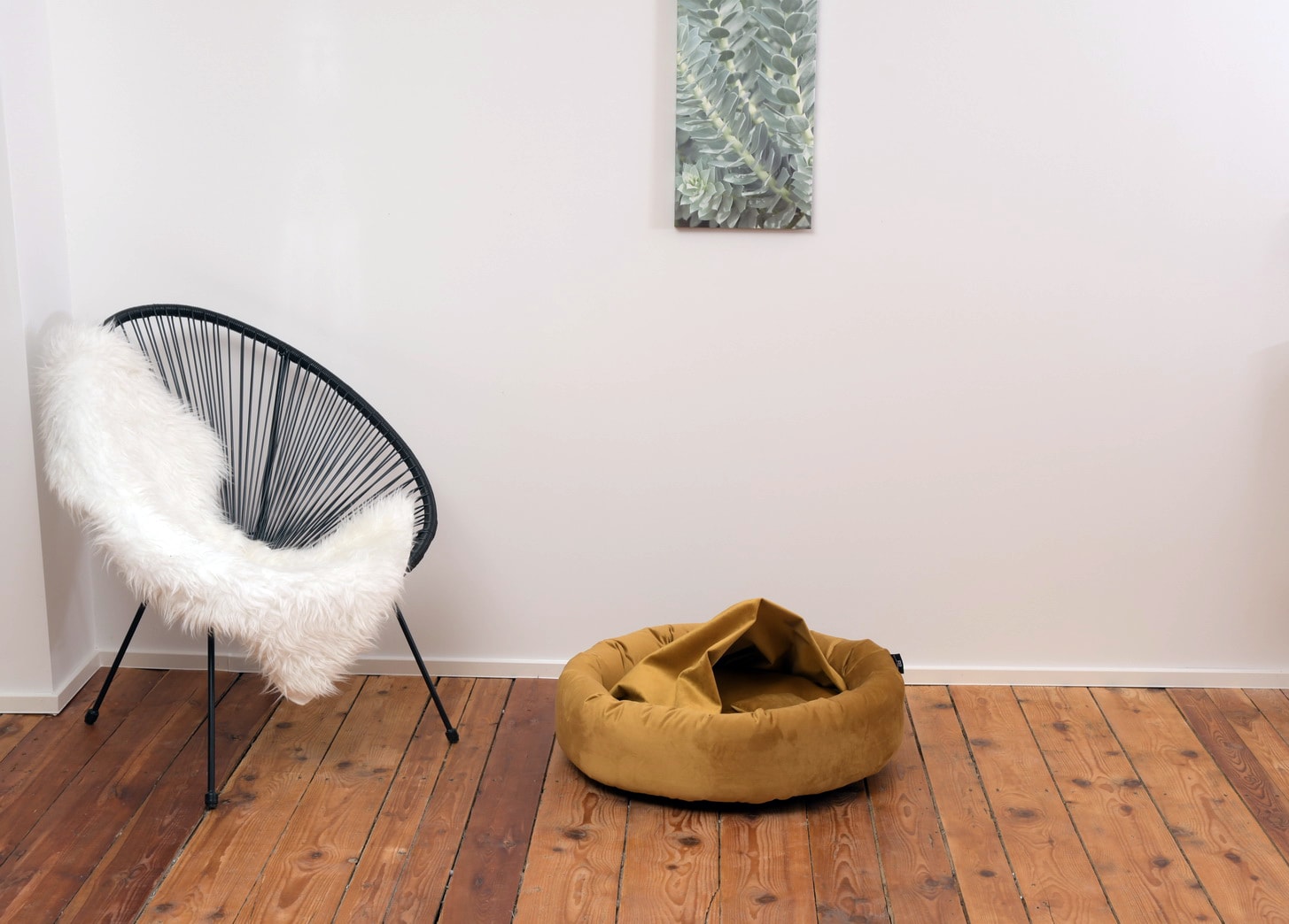 Rohrschneider – RS 22260 – Kuschelinsel Lajos Gr.1 senf – Senf – Haustiermöbel