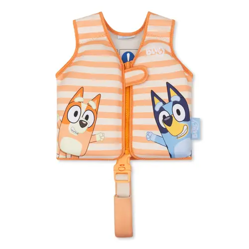 Bluey, Swimming, Vest, 1-2, Jahre Bluey Swimming Vest 1-2 Jahre