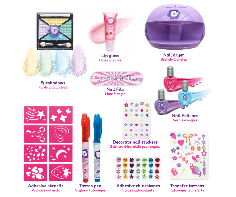 Smoby Smoby Glam 3-in-1 Glow Station
